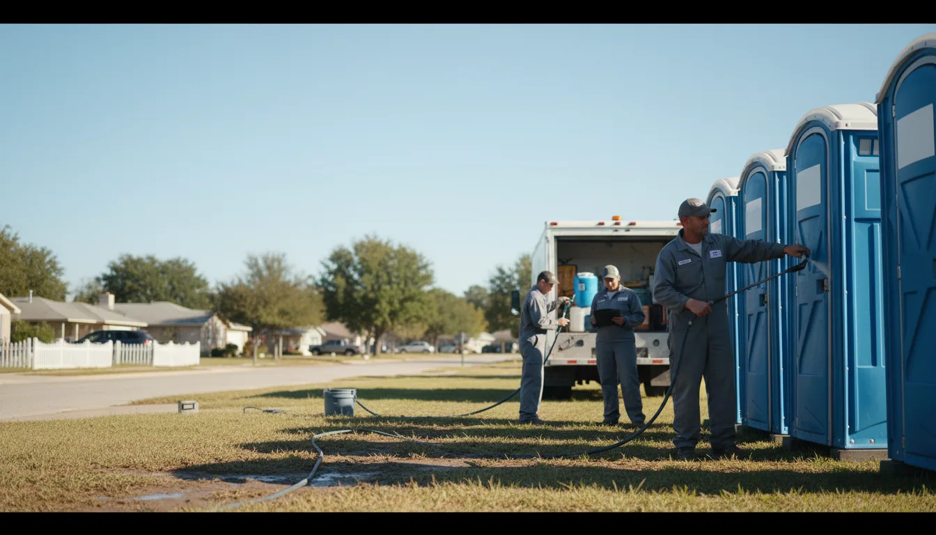 Long-Term Portable Toilet Rental in New Vienna, IA near me
